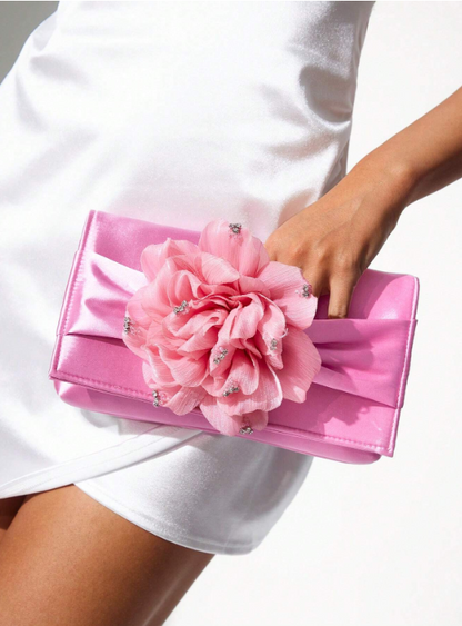 Mira Floral Clutch