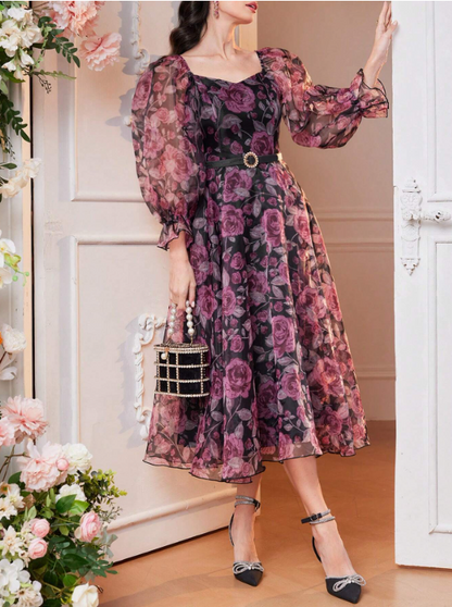 Helena Floral Maxi Dress