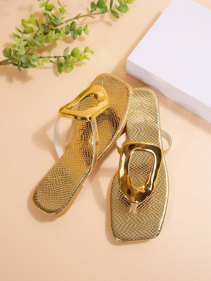 Seychelle Sandals - Gold