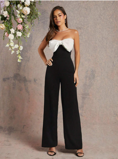 GRACIE BOW JUMPSUIT