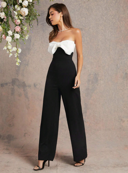 GRACIE BOW JUMPSUIT