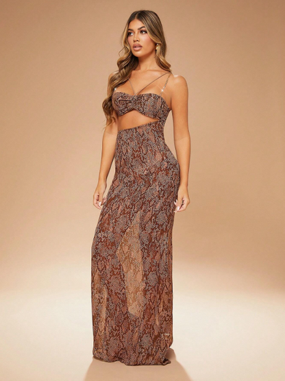 KALINA CUT OUT MAXI DRESS