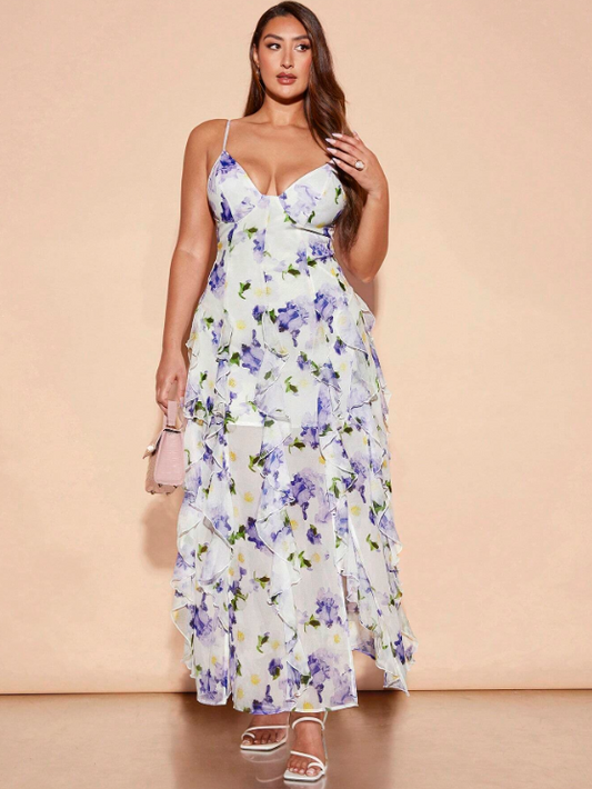 KELDA FLORAL MAXI DRESS