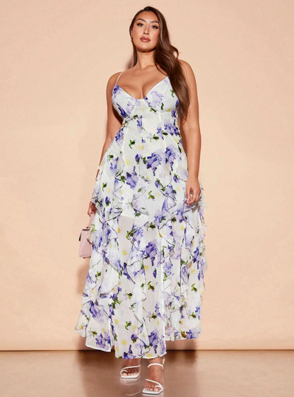 KELDA FLORAL MAXI DRESS